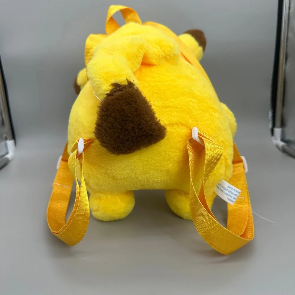 Pokemon Pikachu Plush Mini Backpack Kids‎ Unisex Yellow Soft Stuffed Toy Bag